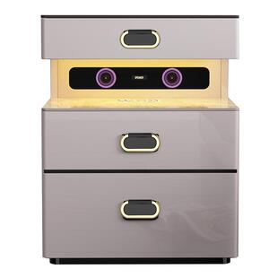 虎牌保险柜家用2026新款床头柜保险箱一体家用全钢防盗保险柜办公室小型隐藏式家庭用卧室智能储物柜多功能柜