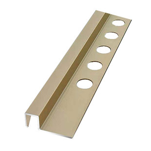 铝合金瓷砖收口条方形阳角条墙裙板收口背景墙吊顶割断接缝装饰条