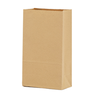 牛皮纸袋一次性食品袋烧烤防油包装袋收纳袋汉堡外卖打包袋子现货