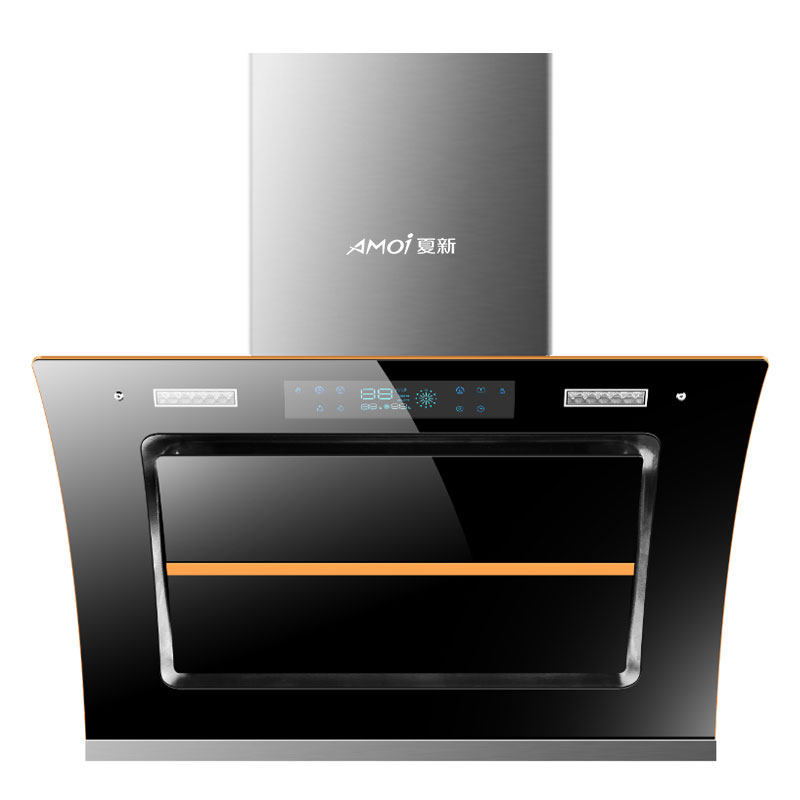 夏新吸抽油烟机家用厨房侧双吸ai语音自动开合大吸力底噪独立电机