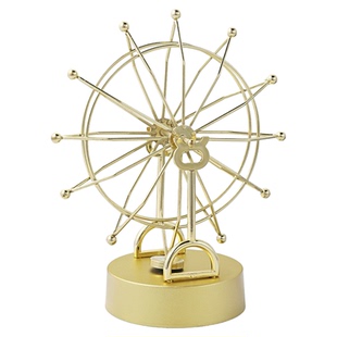 金摩天轮磁力永动仪办公客厅电视柜桌面摆件情侣节日学生毕业礼物