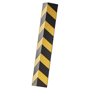 橡胶防撞护角停车场墙角保护条车库立柱防撞反光条墙角护角条包边