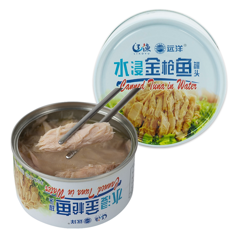 远洋水浸金枪鱼罐头185g沙拉寿司