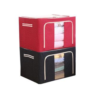 加厚衣服收纳箱家用棉麻大号折叠式牛津布艺放衣柜神器衣物整理盒