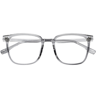 椰子灰眼镜框男近视可配度数高级感复古方框斯文败类痞帅眼睛镜架