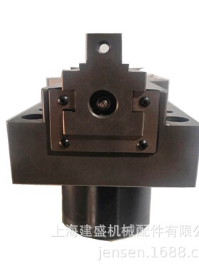 JS100液压二爪同步夹具大行程自定心虎钳求心夹PCB厂家直销现货供