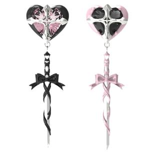 OCTO VITA纯爱战神系列鸳鸯色耳钉 美少女甜酷辣妹代表月亮消灭你