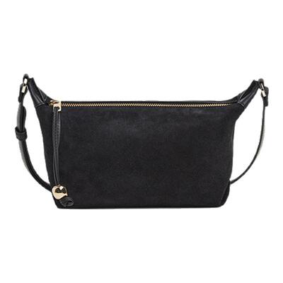 Flattered新款真皮单肩饺子包