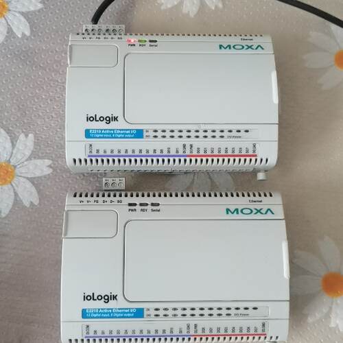 议价MOXA摩莎ioLogik E2210 智能以太网IO模块，维修