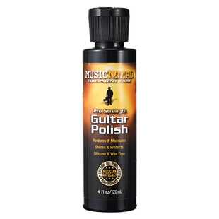 MusicNomad MN101吉他抛光剂品丝除锈琴体金属琴桥拾音器弦钮清洁