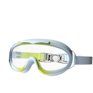 特步儿童泳镜男童大框高清防雾防水女童游泳眼镜潜水装备泳帽套装