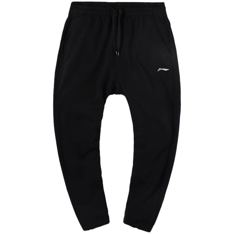 李宁儿童运动裤2026新款夏季款男童装女裤子防蚊裤官方正品旗舰店