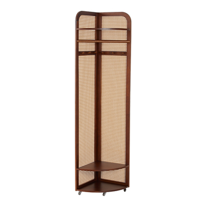 那澜多好转角衣帽架节省空间