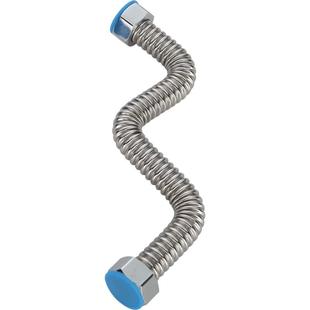 6分304不锈钢波纹管冷热防爆进水管出水空调管道螺纹金属软管DN20