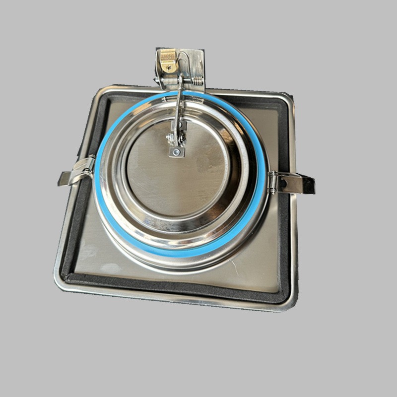 不锈钢油烟机止回阀厨房公共烟道家用止烟阀抽油烟机防火止回阀