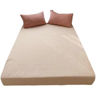 A类日式天竺棉被套针织棉被罩单双人2米全棉条纹纯棉可配三四件套