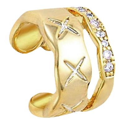 金色小众耳夹无耳洞女轻奢