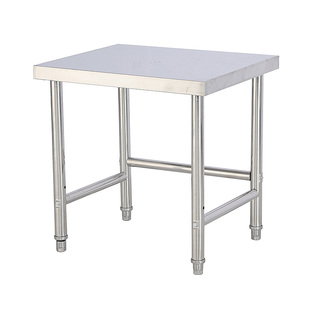 不锈钢加厚切菜桌面三层落地置物架单层灶台架两层饭店后厨打包台