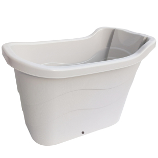 春竹泡澡桶加厚成人沐浴桶大人浴盆家用木纹洗澡桶药浴桶全身浴缸