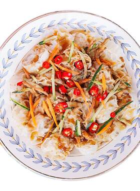 网红吸汁小麦面藕500g麻辣烫食材