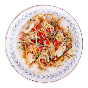 吸汁小麦面藕 免煮纯干货批发低脂素面藕圈速食拌凉皮冷串商用