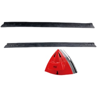 依来洁原厂双面玻璃擦替换胶条皮条方形擦玻璃器配件替换条刮水条