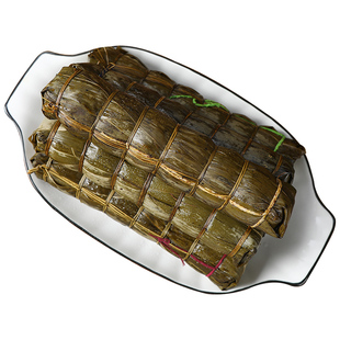 遂昌长粽非遗特产乌米饭粽子蛋黄梅干菜肉咸大长条龙粽送礼品盒装