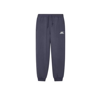 斯凯奇男子束脚加绒长裤运动保暖