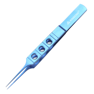 眼科镊子显微手术器械无齿脂肪双眼皮整形工具夹子拆线带钩有齿镊