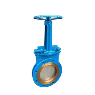 铸钢刀型闸阀PZ73H-10C插板阀泥浆料阀污水排渣矿浆纸浆刀型闸阀