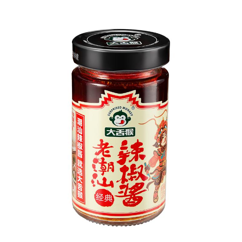 大舌猴瓶装正宗潮汕蒜蓉辣椒酱