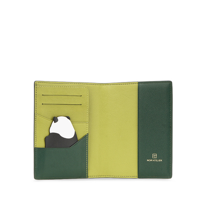 护照包护照夹卡包熊猫独立设计