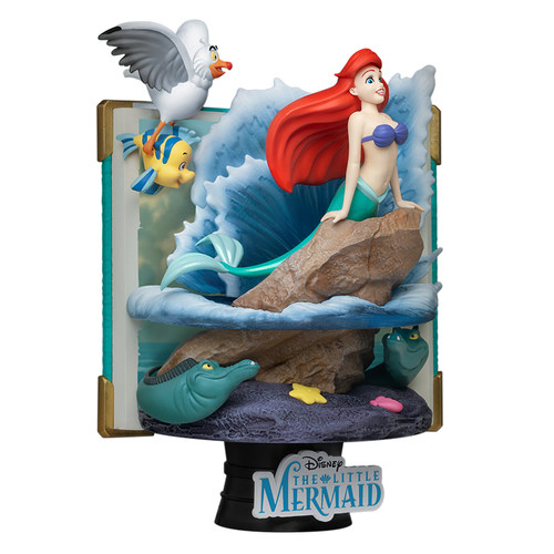 野兽王国迪士尼公主正版故事书小美人鱼爱丽丝魔发奇缘圣诞礼物