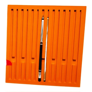 橙色台球杆展示柜专用EVA海棉内衬 彩色EVA球杆保护棉