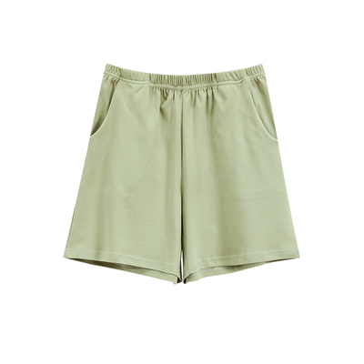 猫人短款纯棉女士抑菌睡裤