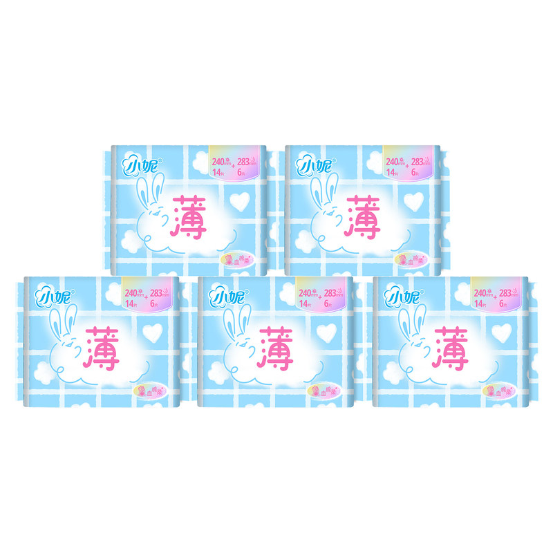 100片卫生巾日夜组合装整箱小妮