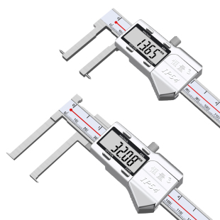 恒量内沟槽数显卡尺内尖头150/200/300mm0.01卡簧槽测量游标尺
