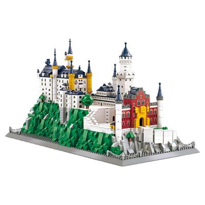 万格德国天鹅堡建筑拼搭积木