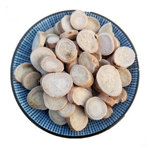 精选 白芍片新货白芍500克包邮无硫白芍中药材白芍粉生白芍片干货