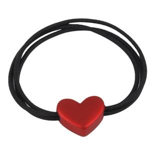 韩国小众设计头绳简约磨砂质感发绳扎头发发圈黑色皮筋发饰冷淡风