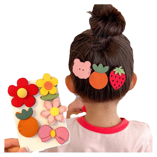 婴儿魔术贴头饰女童发卡发夹发帖头发碎发神器刘海贴宝宝儿童发饰