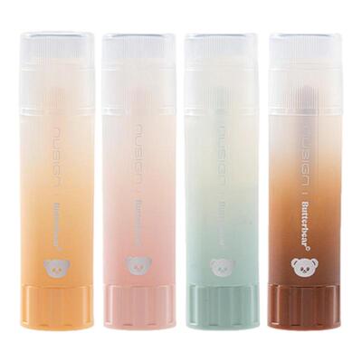 得力黄油小熊联名固体胶