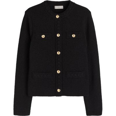 hm女装针织开衫秋季小香风