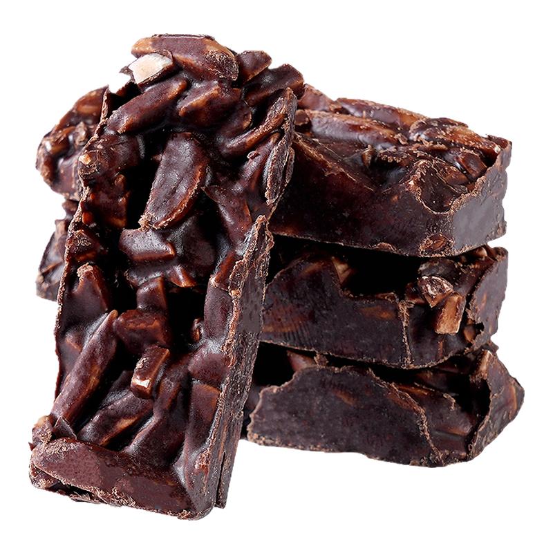 扁桃仁巧克力坚果仁夹心纯可可脂黑巧白巧休闲零食追剧解馋小零食