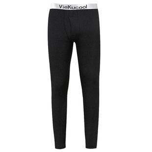 男士秋裤保暖打底裤男式衬裤加绒加厚修身毛线裤大码男生冬季薄款