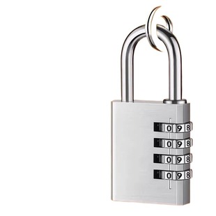 密码锁学生宿舍挂锁小型家用柜子行李箱背包锁带钥匙储物柜工具箱