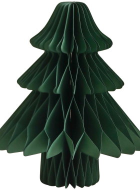 创意圣诞树折纸摆件氛围布置