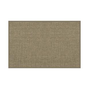 浴室地垫卫生间吸水防滑门口脚垫厕所地毯亚麻编织专用洗手间门垫