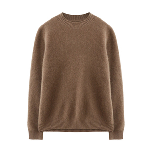 【冬季暖炉】软糯山羊绒浣熊绒混纺 亲肤保暖半高领羊绒衫 DAZ776