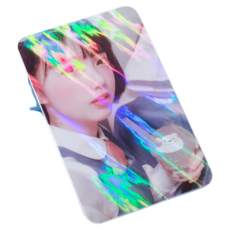 沉墨25张水波纹圆点镭射膜小卡定制自印自制小卡硬卡厚卡拍立得